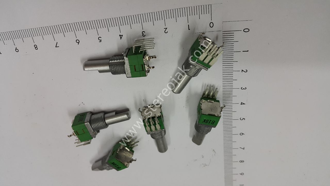 DJM 800 900 1000 2000   uyumlu   rotary B10K tıklı  potans  Center  click  ( Taiwan Alpha )