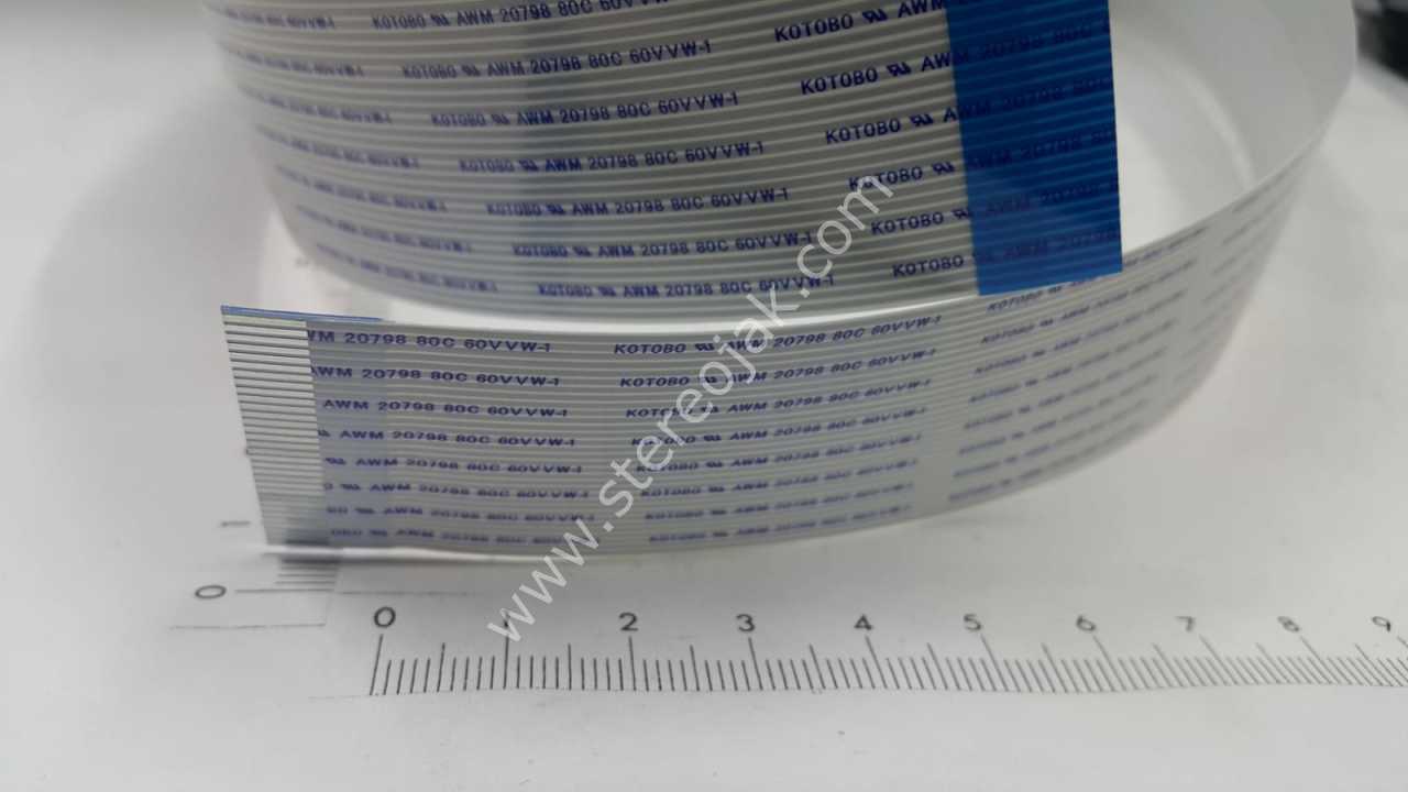 32 damar/pim/pin/yollu   50cm  şerit kablo