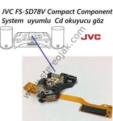 JVC FS-SD78V Compact Component System  uyumlu  Cd okuyucu göz