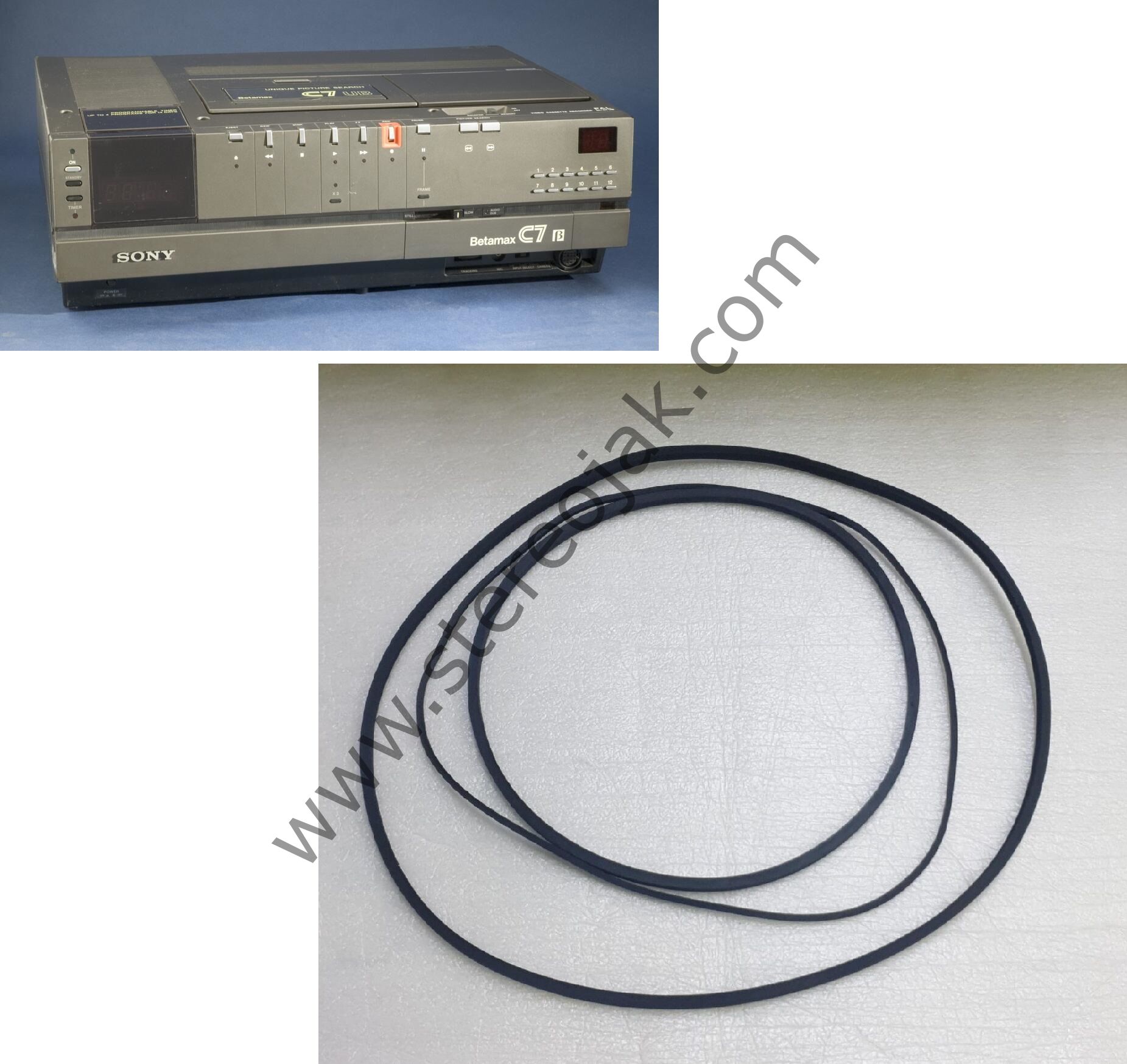 SONY SL-C7   Lastik  Seti    Betamax Video Recorder Beta  ( SLC7 )