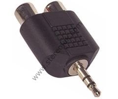 3.5 MM STEREO ERKEK/2RCA DİŞİ ÇEVİRİCİ JACK