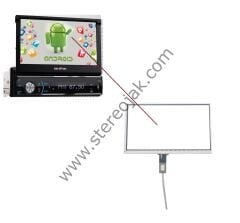 Newfron NF-U1A 7  İndash  Dış Kısım İçin  Uyumlu '' DOKUNMATİK ''          (RS8470 )        ( RS-8470-A )