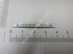 SAMSUNG   RMCTPF1AP1 F SERIES     kumanda flat film kablo   8 damarlı boy 4cm AA  en.4mm