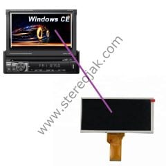 JS-825   INDASH    İÇ KISIM   LCD EKRAN    7'' (16:9) EKRAN