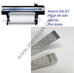 Roland SOLJET PRO4 XR-640 uyumlu  Flat Kablo  ( 3 MT )
