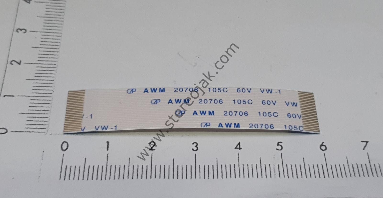 CNJS E308724  AWM 20861 105C 60V   24 DAMAR  6 CM