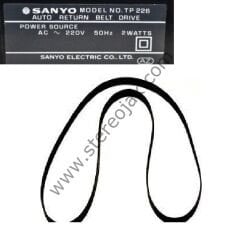 SANYO MODEL NO.TP 226   UYUMLU PİKAP LASTİĞİ