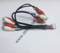 DEH-P01   DEHP01  RCA KABLOSU   ( 8 + 8  )   16 PİN