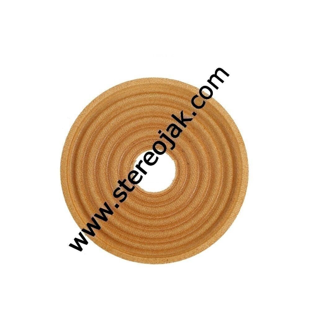 Sarı Spider - ( Genişlik : 160mm - Bobin Çapı : 39mm - Yükseklik : 5mm - ) , Hoparlör Spider , Hoparlör Diyafram , Hoparlör Kağıtı