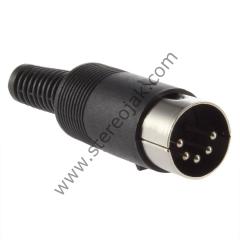 5 Pin Plug , Sık , Erkek Jak ( Miktara Göre İndirim Seçeneklerden Seçiniz )