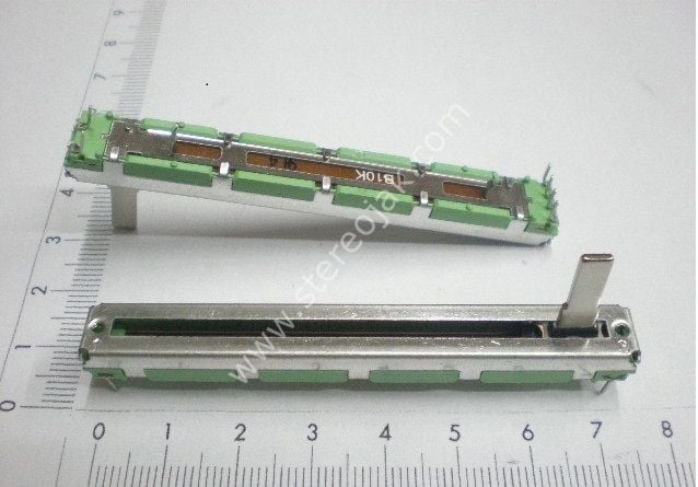 FADER  7.5 CM B10K  SÜRGÜLÜ POT    DYNACORD POWER MATE  Dynacord PowerMate 600    1000 POTANS  Behringer XENYX 1222FX Mixer      ( 1.sınıf ürün  Taiwan Alpha Pot )