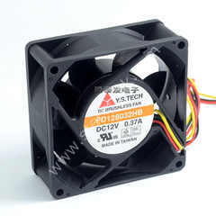 Y.S.TECH FD128032HB 12V 0.37A 8032 8CM     8X8X3.2CM  3 kablo