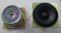 6 OHM - 15 Watt   , 80x80x65  Kare Woofer Hoparlör  (   1.Kalit e )    MADE IN INDONESIA ( ENDONEZYA )