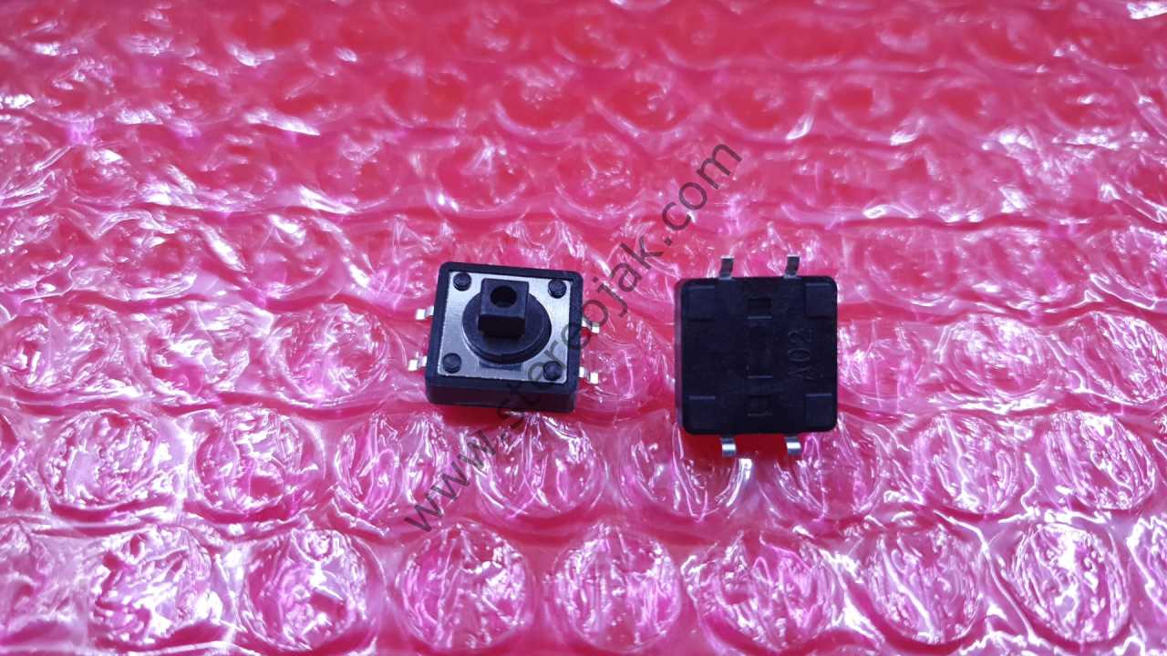 12MM  KARE KAFA  SMD AYAK BUTON  (UZUN ÖMÜRLÜ)