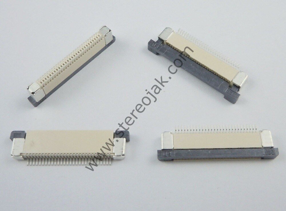 28 pin üst kontak flat kablo yuvası