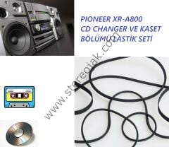 PIONEER XR-A800      25 + 1  FILE-TYPE  CD CHANGER VE KASET BÖLÜMÜ LASTİK SETİ