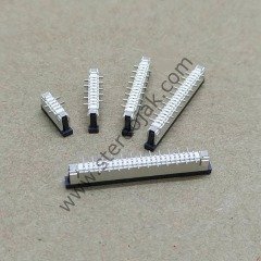 30 pin dik kontak flat kablo yuvası soketi 0.5mm diş aralığı