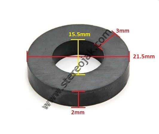 ( A-23 ) 21.5mm X 15.5mm X 3mm X 2mm Teyp Makara Lastiği , Kasnak Lastiği A-23 Model