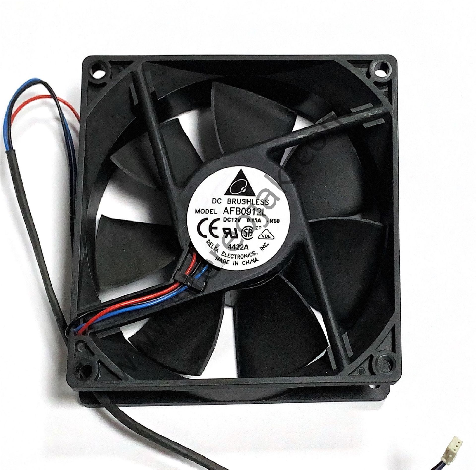 DC BRUSHLESS 12v 0.15A 90X90X25 , AFB0912L 3 Kablo