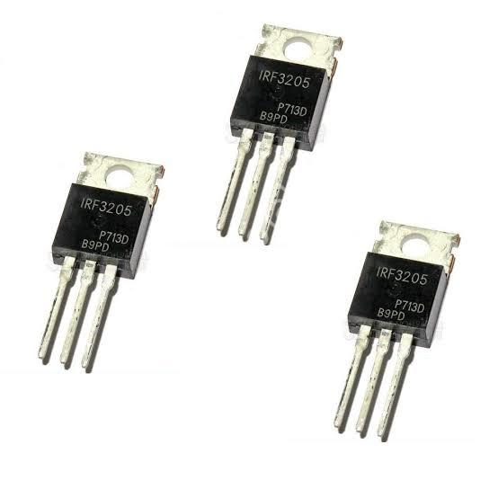 IRF3205 N Kanal Power Mosfet TO-220  ( 1.SINIF INFEON )  OTO AMFİLER İÇİN TAM PERFORMANS 1.SINIF KALİTE ÜRETİM