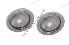 1 inch , 8 ohm Mebran , 25.4mm Saydam İpek Tiz Mebranı Şeffaf Model ( 1 Adet )
