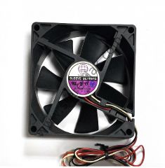 GLOBE FAN 12v 0.18A 90X90X25 , S07138812L-3M 3 Kablo