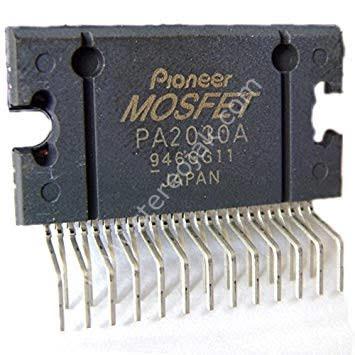 PA2030A                 MOSFET IC Power Amp ZIP-25           Audio Power Amplifier IC - 4x60Watt Quad Bridge car Radio Amp      (   1.SINIF  ÜRÜN   MADE  IN  JAPAN  )