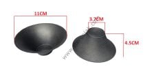 Dual Cone Toz Kapağı ( Yükseklik : 45mm , Taban : 37mm , Tavan Çapı : 110mm )