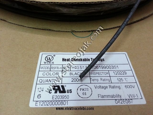 5mm Daralan Makaron - 1 Metre