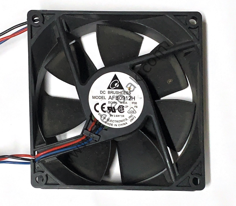 DC BRUSHLESS 12v 0.30A 90X90X25 ,AFB0912H 3 Kablo