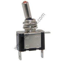 Işıklı Toogle Switch 12V 20A  ON-OFF Uzun Ömürlü