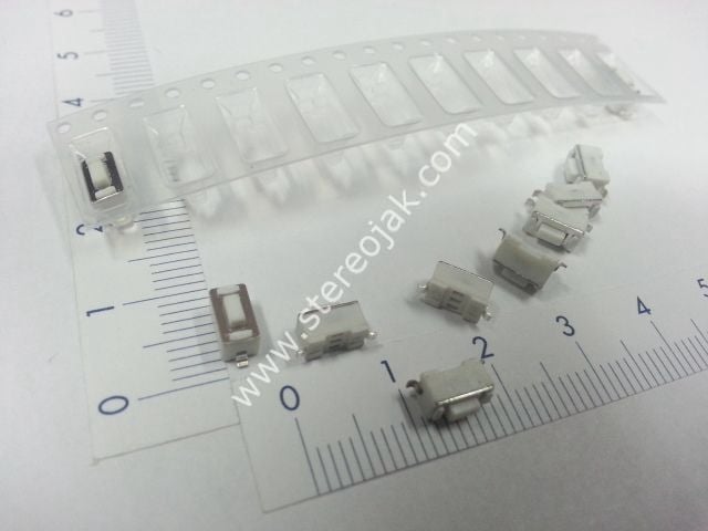 Switch-23. 1mm 2pin smd ayak.  4.3h. Baskı tip switch buton