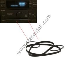 SONY FH-B170  FH-B170K  FH-B177    MHC-700    ( ÇİFTLİ KASET BÖLÜMÜ LASTİK SETİ )   FH-170B