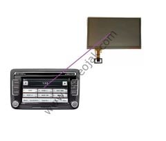 VW-5K0 035 190 B        CM-7    DOKUNMATİK     ( VOLKSWAGEN    RCD- 510    SERİSİ DIŞ YÜZEK  DOKUNMATİK BÖLÜM )