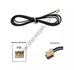 SONY MÜZİK SETİ  FM RADYO   ANTENİ   (  SONY RECEIVER    DAB  MHC VHC   UYUMLU    KABLOLU    2 PİN      FM   ANTEN  )