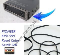 PIONEER   KPX-999  Kaset Çalar  Lastik Seti
