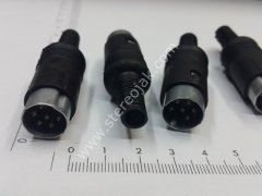 6 lı din plug  konnektör