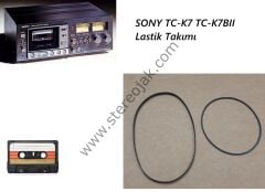 SONY TC-K7 TC-K7BII  Lastik Takımı