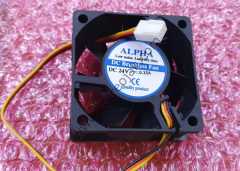 ADDA AD0624HB-A72GL6025 24V 0.15A 6CMx6CMX2.5CM