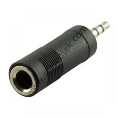6.3 - 3.5mm Stereo Çevirici Jak
