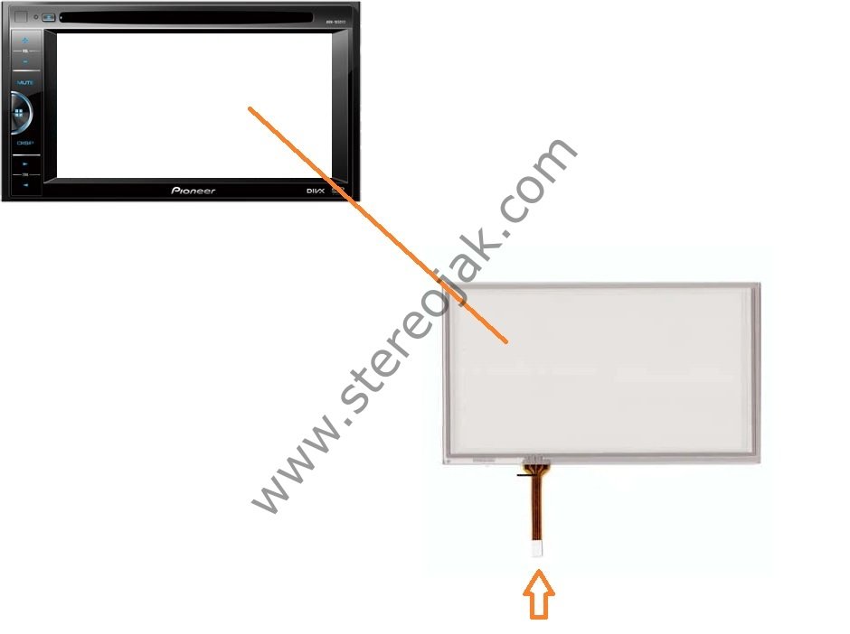 AVH-1650DVD    DOKUNMATİK