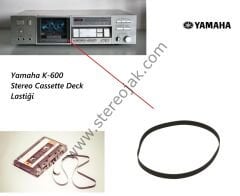 Yamaha K-600 Stereo Cassette Deck   Mekanik Kayışı
