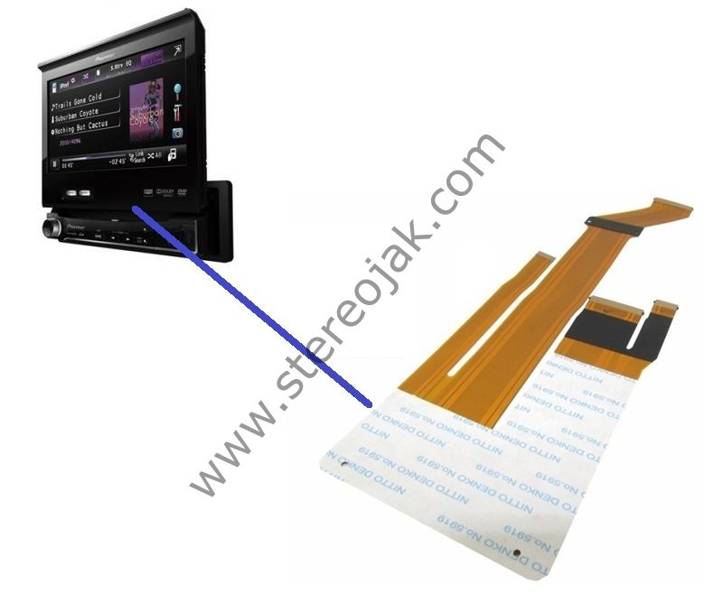 Pioneer AVH-P5200BT   AVH-P5250  7'' In-Dash    EKRAN  FİLMİ