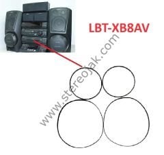 LBT-XB8AV   SONY MÜZİK SETİ  İÇİN   KASET VE CD BÖLÜMÜ  LASTİK SETİ      ( CD VE KASET BÖLÜMÜ İÇİN SEÇENEK KISMINDA ÜRÜN SEÇİNİZ ) KASET  LASTİK SETİ  ( A ve B bölümü için )