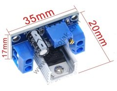 Voltaj Düşürücü Regülatör , LM317 , DC-DC