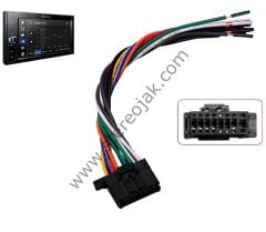 Pioneer MVH-AV290BT Double DIN  teyp soketi