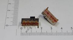 17mm dik 3 konum  4  ayak sürgülü switch