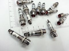 SİNYAL LAMBASI 12 VOLT KIRMIZI 20 ADET