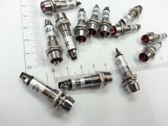 SİNYAL LAMBASI 12 VOLT KIRMIZI 100 ADET