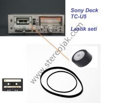 Sony Deck  TC-U5  2 Lİ  lastik SET